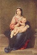Perez, Antonio Gisbert Madonna oil painting
